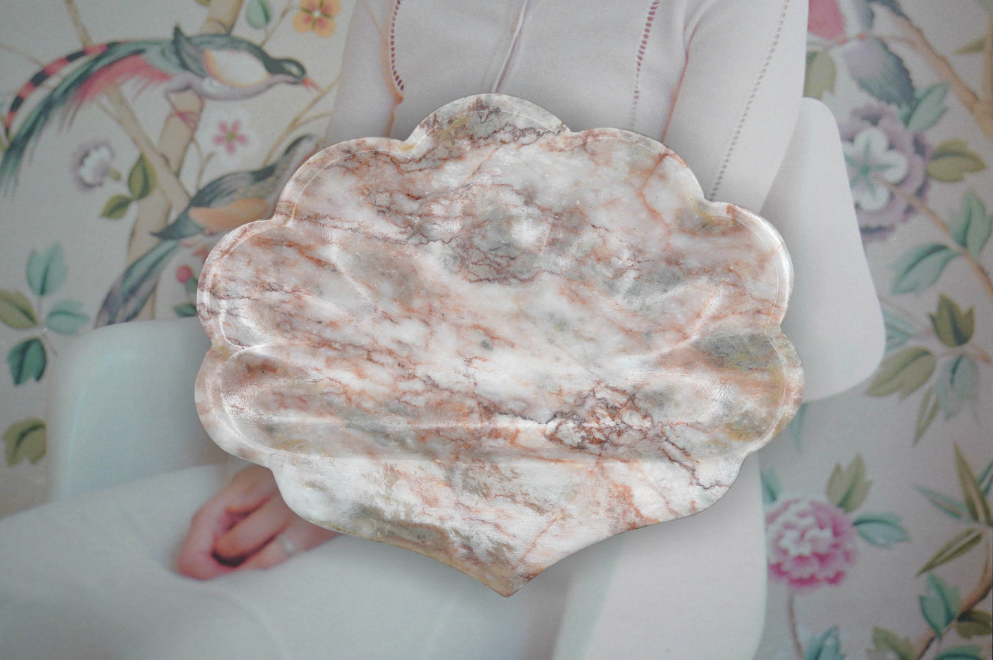 Jabonera Conchita onix/marmol