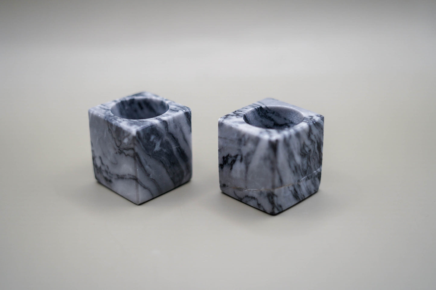 Porta vela onix/marmol