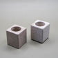 Porta vela onix/marmol