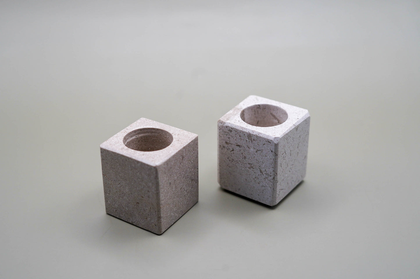 Porta vela onix/marmol