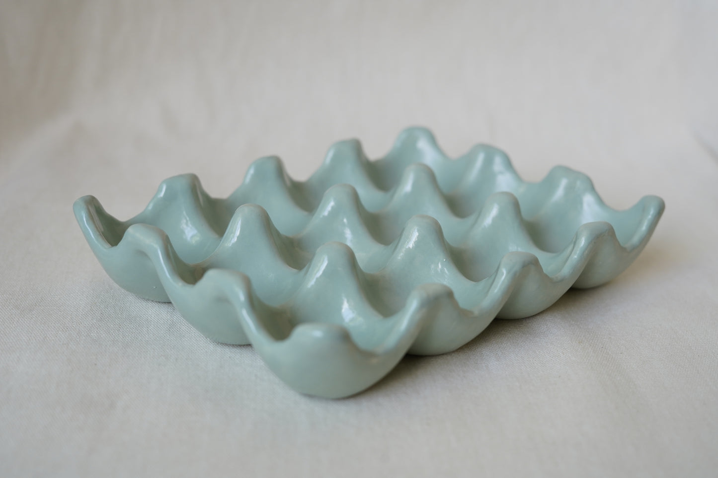 Huevera de ceramica