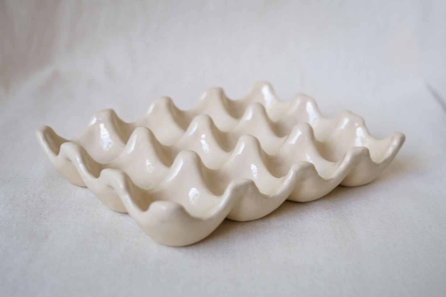 Huevera de ceramica