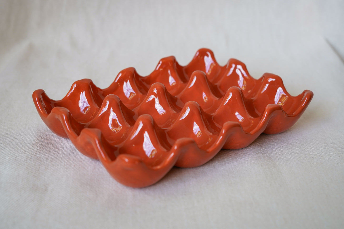Huevera de ceramica